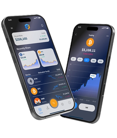 Záloha Corebit mobilní obchodní aplikace